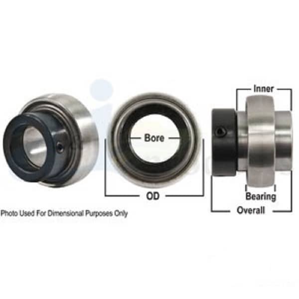 Aftermarket Feeder House, Shaft, Bearing, Upper Fits John Deere 9650STS WN-JD10020-PEX - main